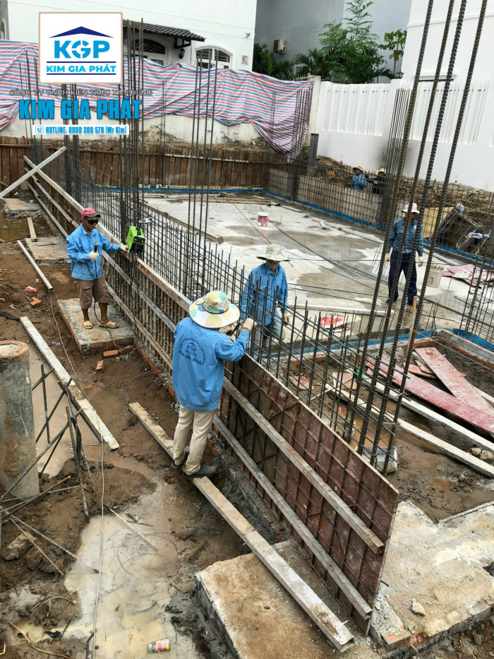 thi công xây dựng phần thô Tân Phú